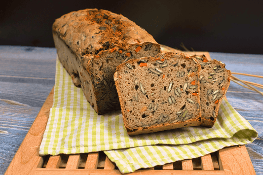 Kürbiskern-Karotten-Sauerteigbrot Rezept