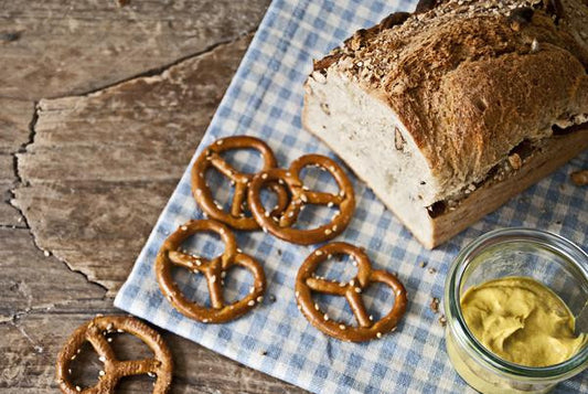 Brezel-Bier-Brot