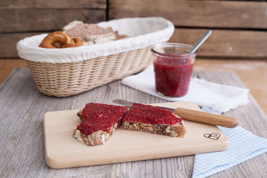 Veganer Himbeer-Apfel-Traum