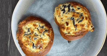 Spinat-Käse-Brezeln