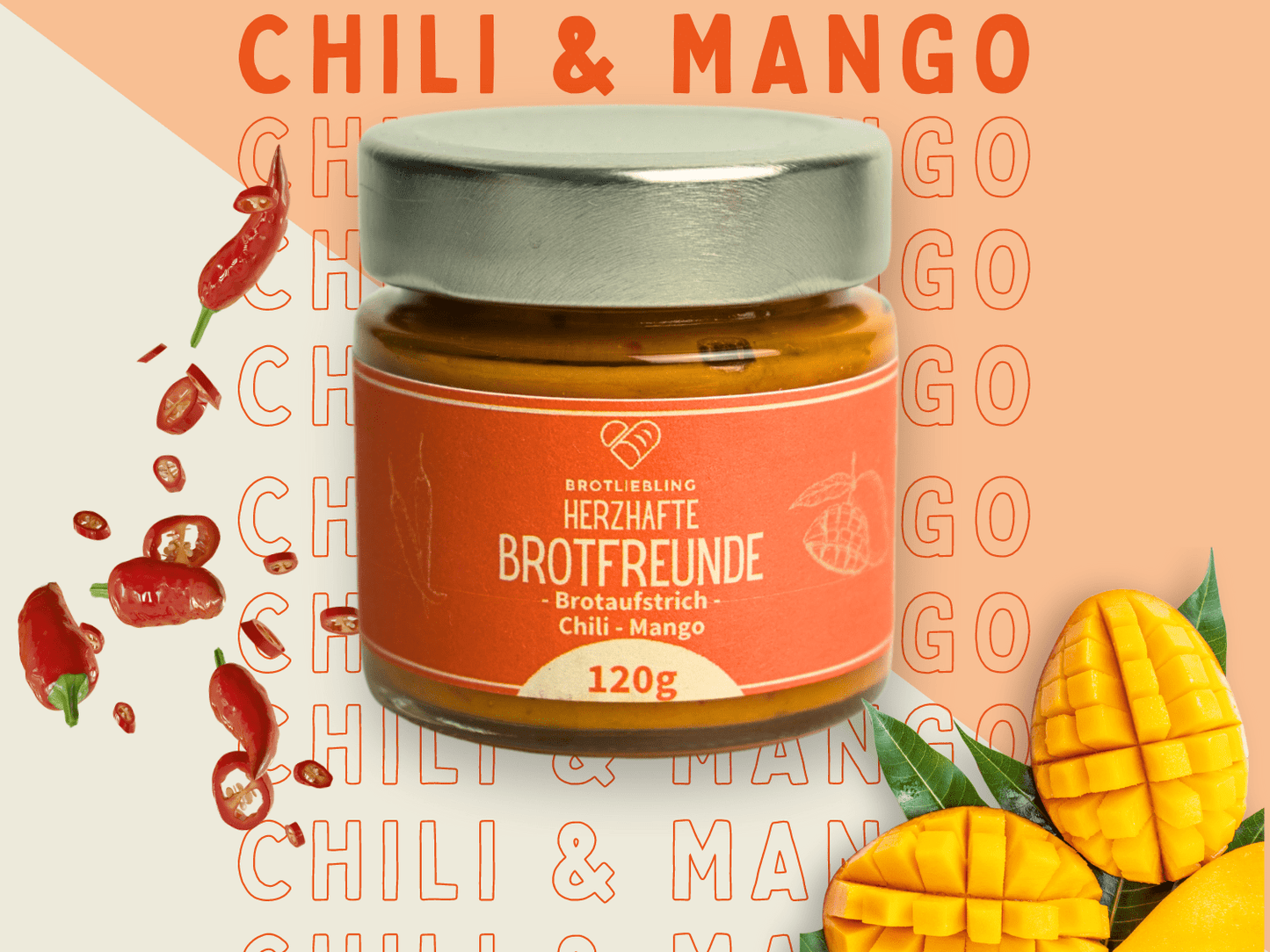 Brotaufstrich Chili & Mango