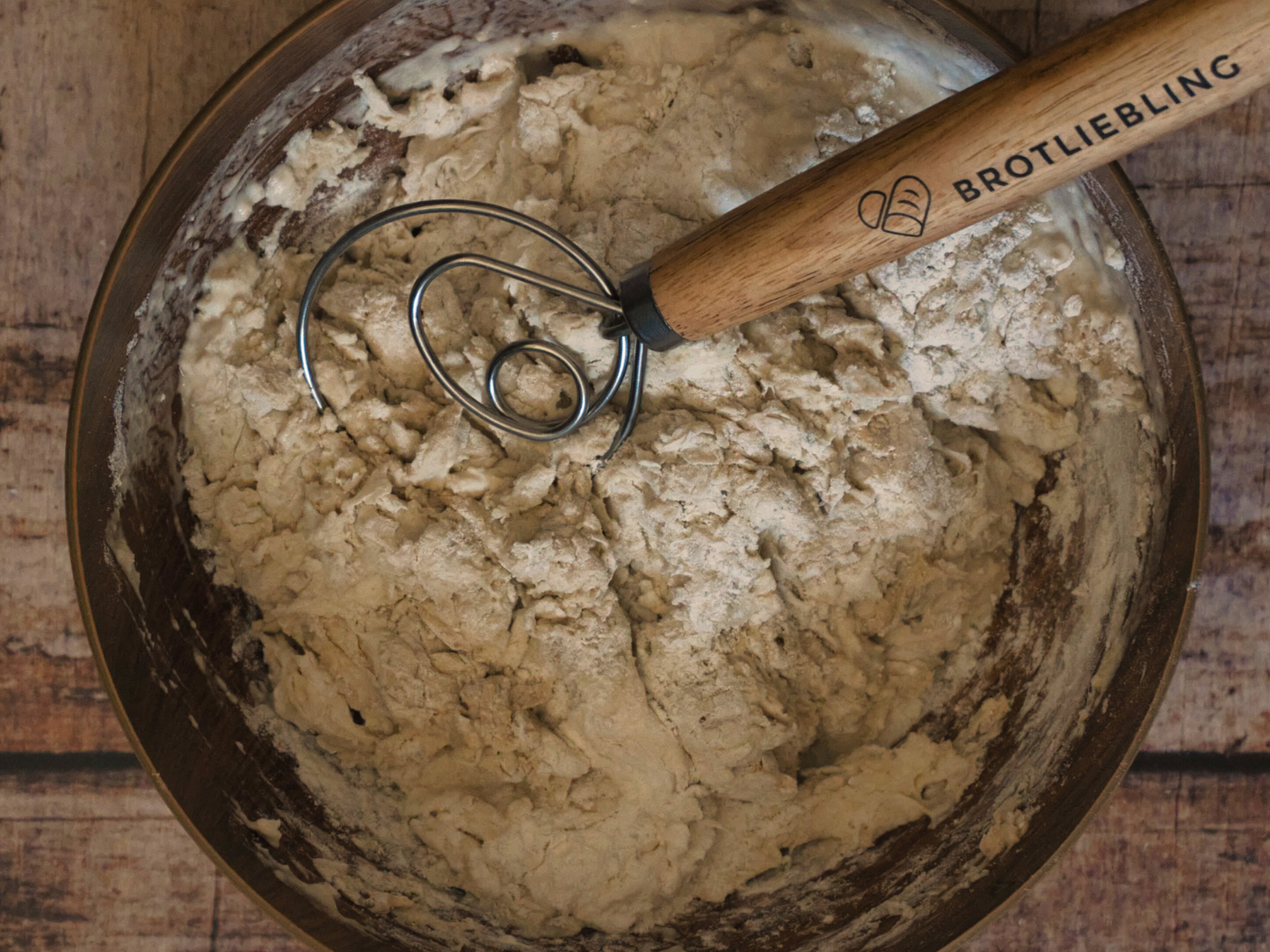 Teigrührer (Danish Dough Whisk)