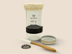 Sauerteig Starter Glas Set