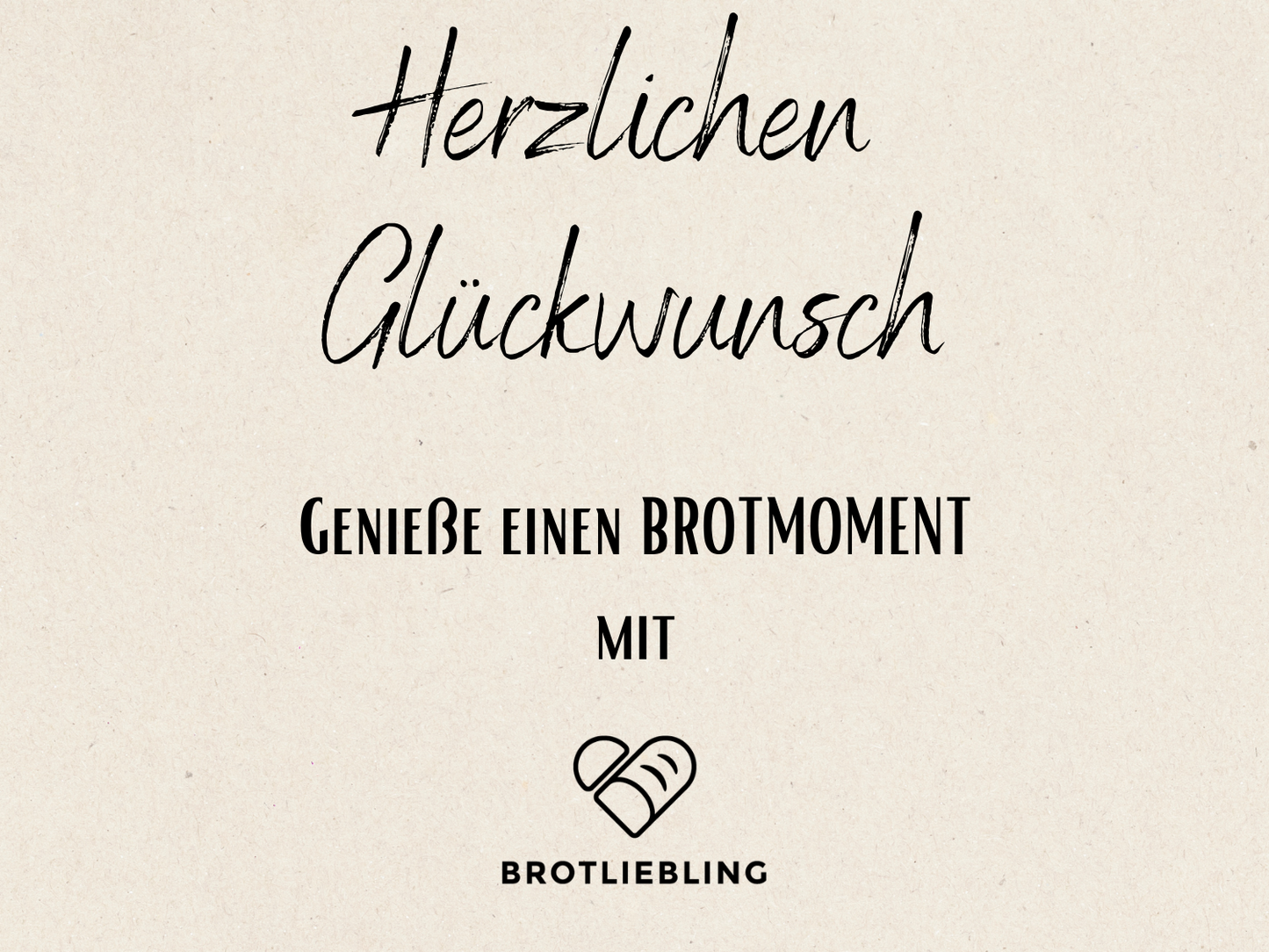 Brotliebling Geschenkgutschein