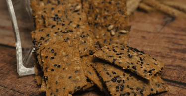 Sauerteig Cracker