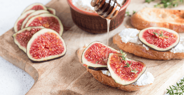 Herbstlicher Feigen-Ziegenkäse-Brotaufstrich