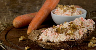 Apfel-Karotten-Aufstrich mit Mandelmus