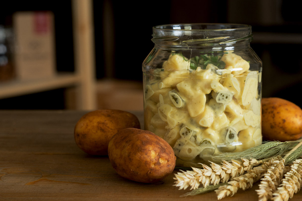 Kartoffelsalat mit Apfel und Remoulade – Brotliebling