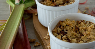 Rhabarbercrumble