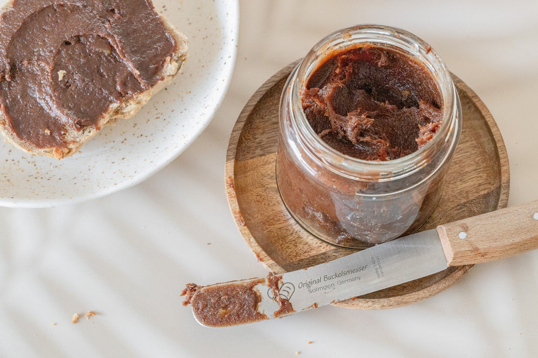 zuckerfreie und vegane Schokocreme