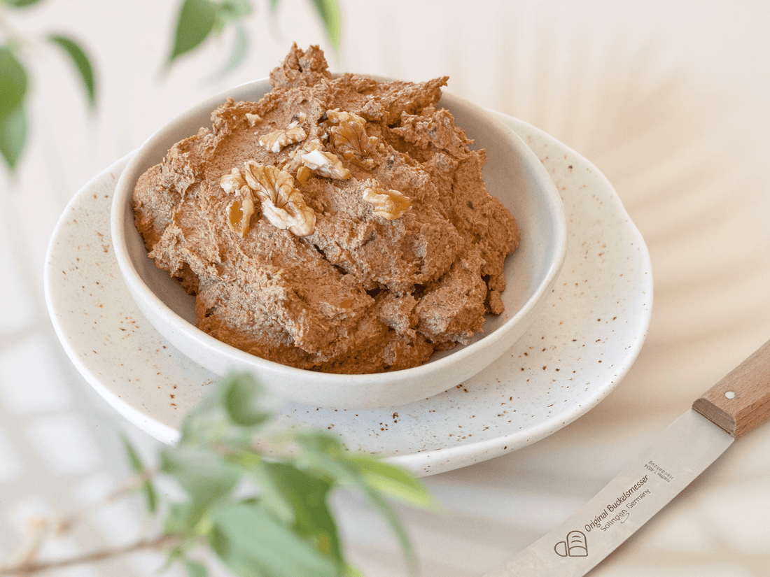 Walnuss-Pilz-Paté Brotaufstrich