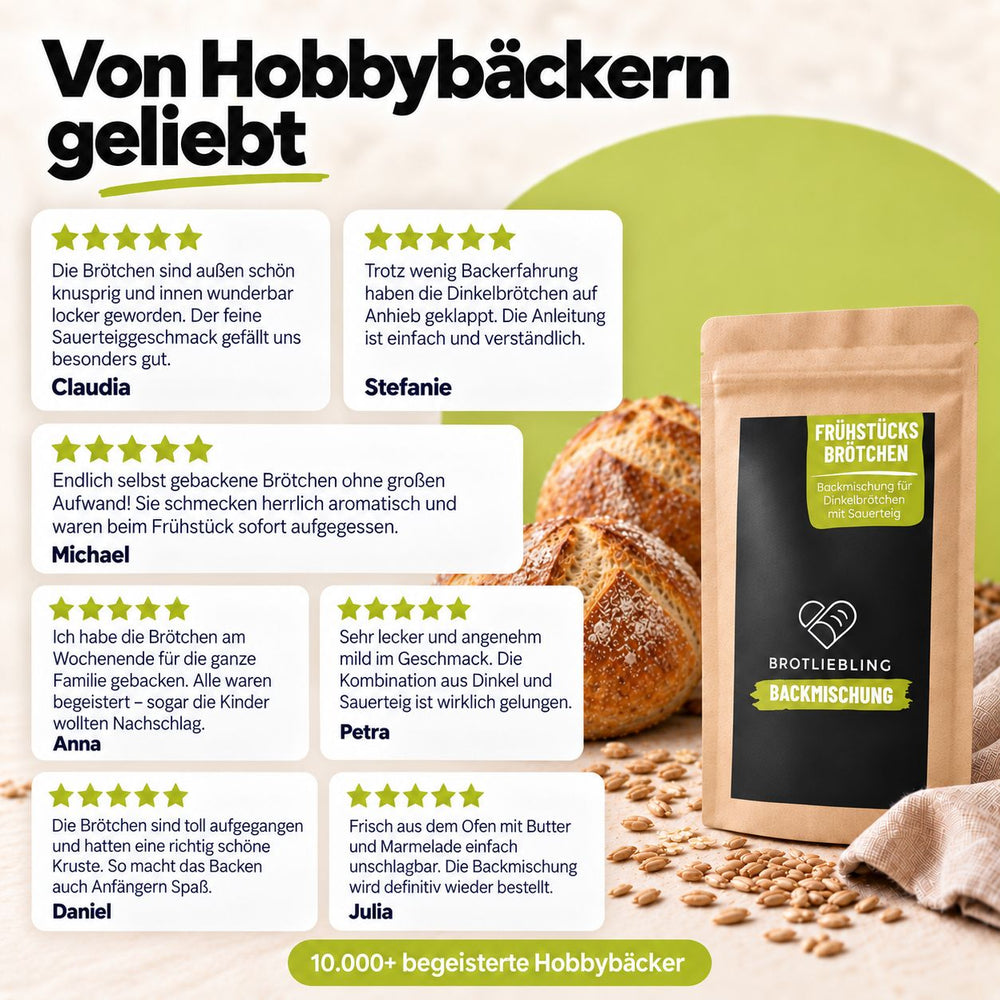 Brötchen&shy;backmischung