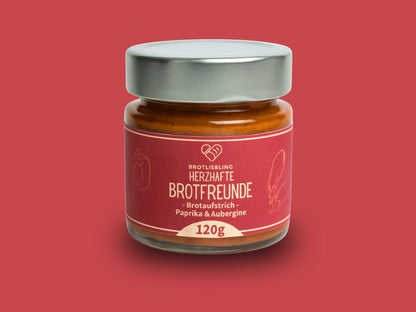 Brotaufstrich Paprika & Aubergine