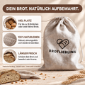 Leinen-Brotbeutel