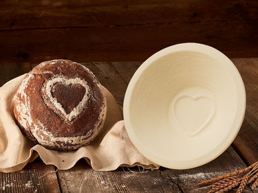 Gärkörbchen mit Herz für Brote bis 1000g