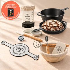 Gusseisen Brotback Starterset