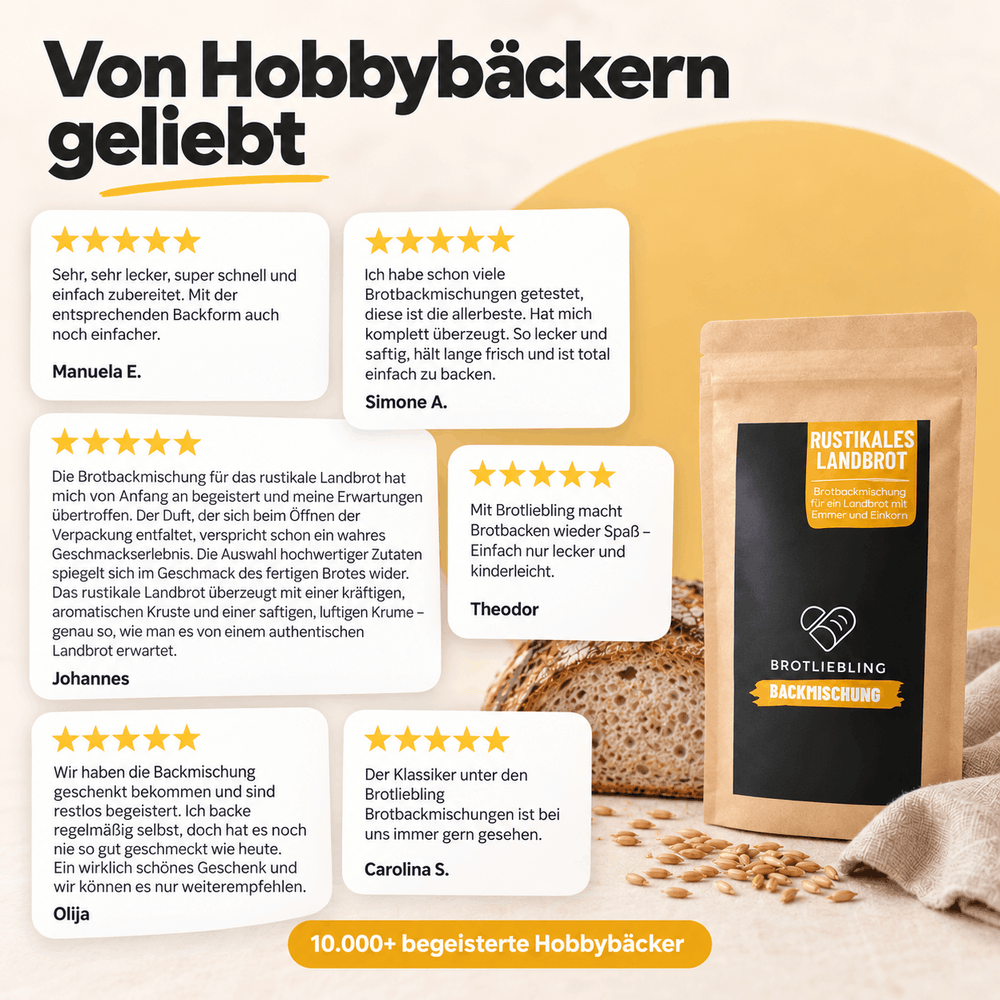 Rustikales Landbrot