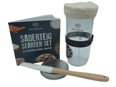 Sauerteig Starter Glas Set