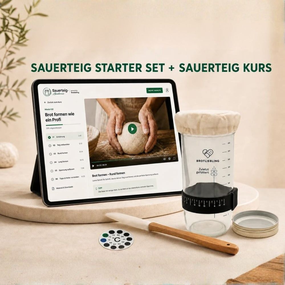 Sauerteig Starter Set + Sauerteig Kurs