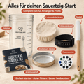 Sauerteig Starter Glas Set