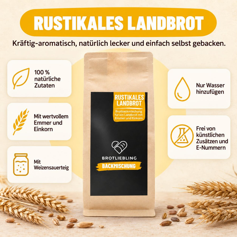 Rustikales Landbrot