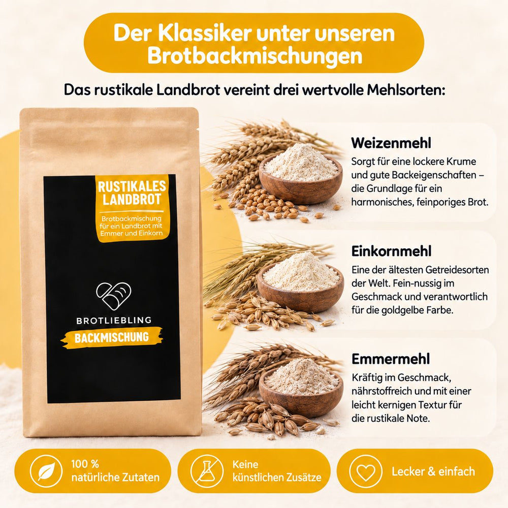Rustikales Landbrot